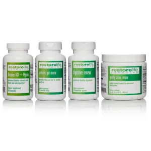 4-Piece Gut Health Supplement Kit