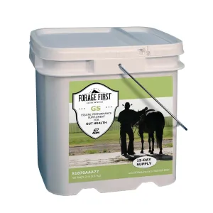 ADM Forage First Gastric Support Gut Health Horse Supplement, 20 lb pail