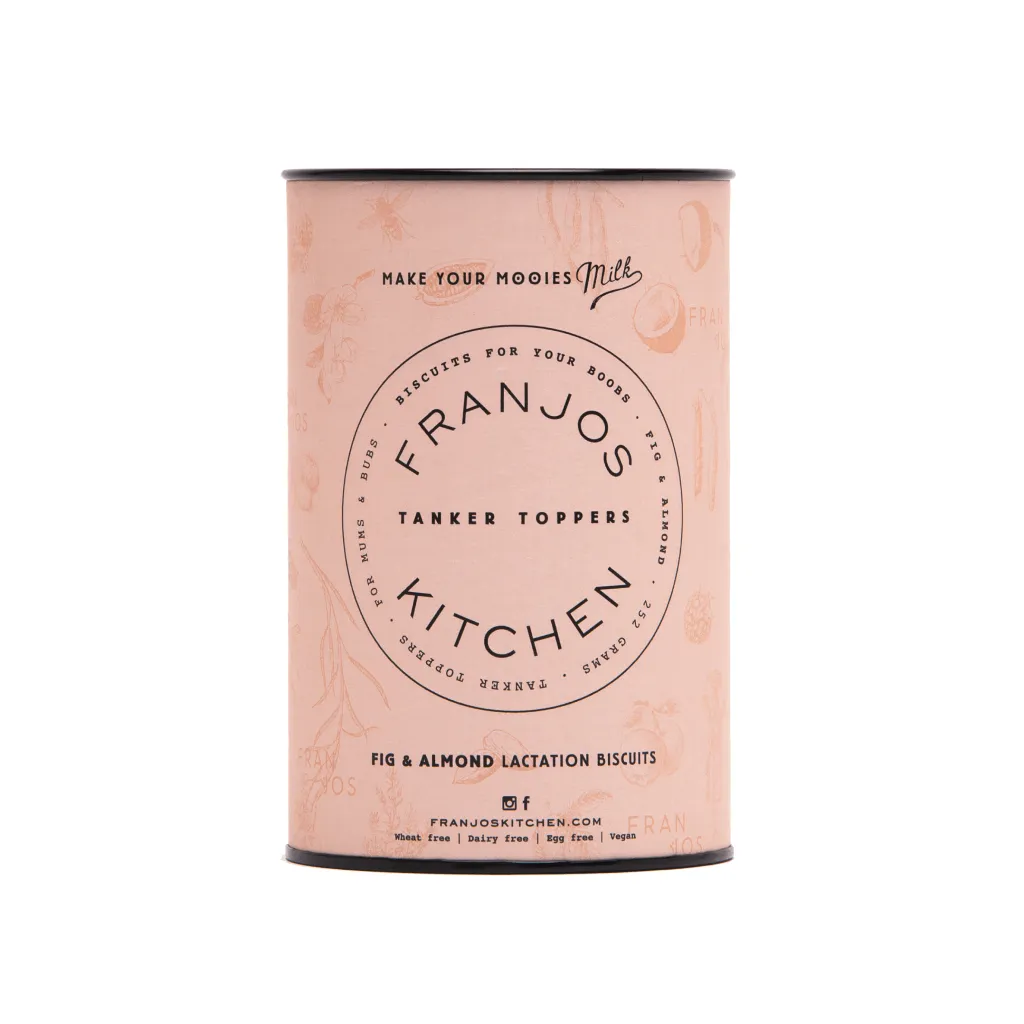 Almond and fig tanker topper biscuits