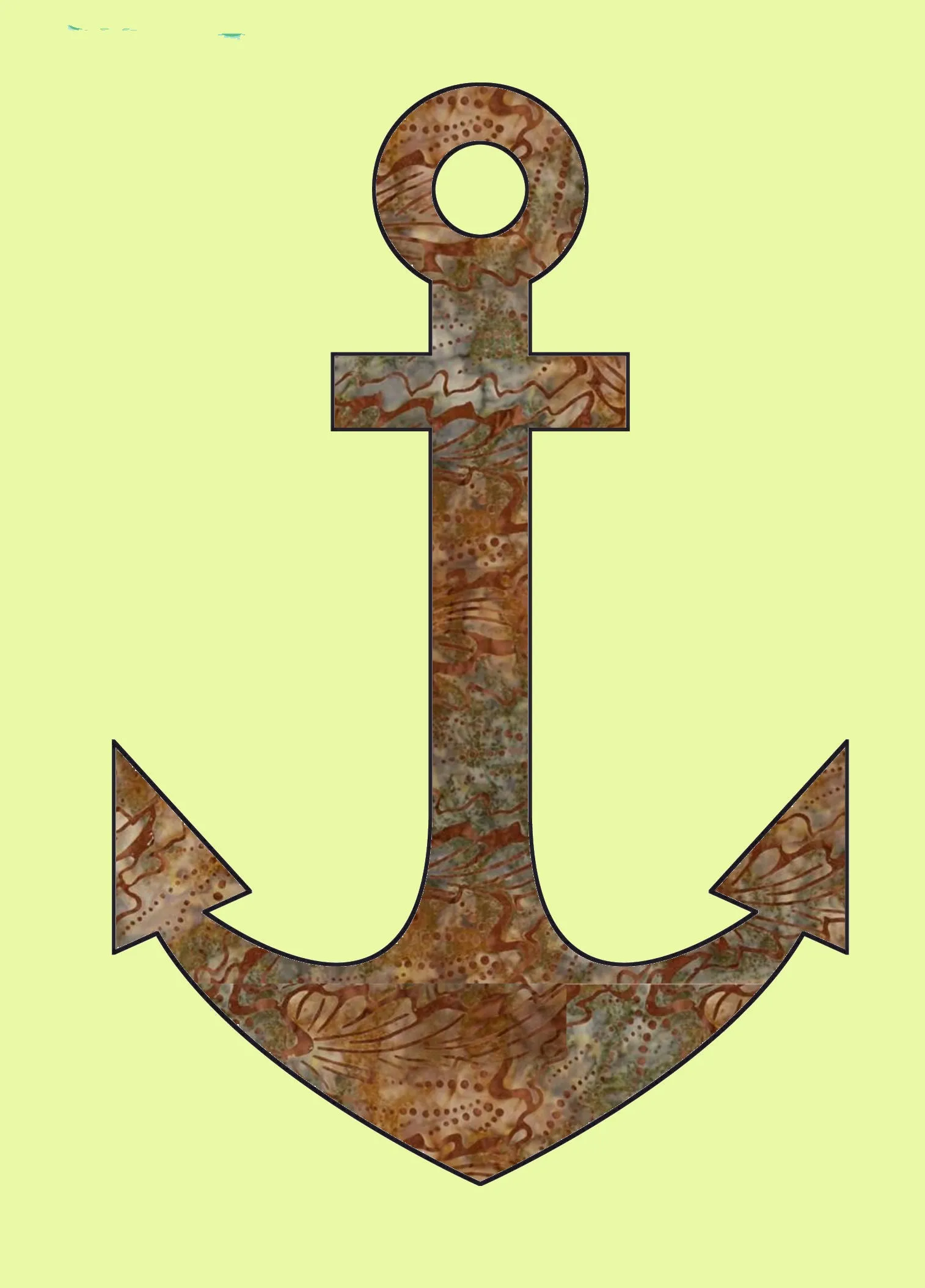 Anchors - 6154 - Mat included
