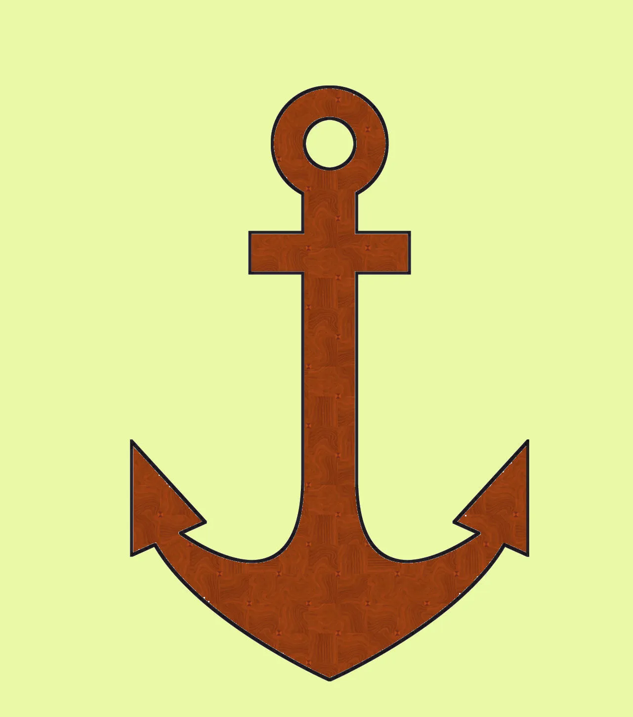 Anchors - 6154 - Mat included