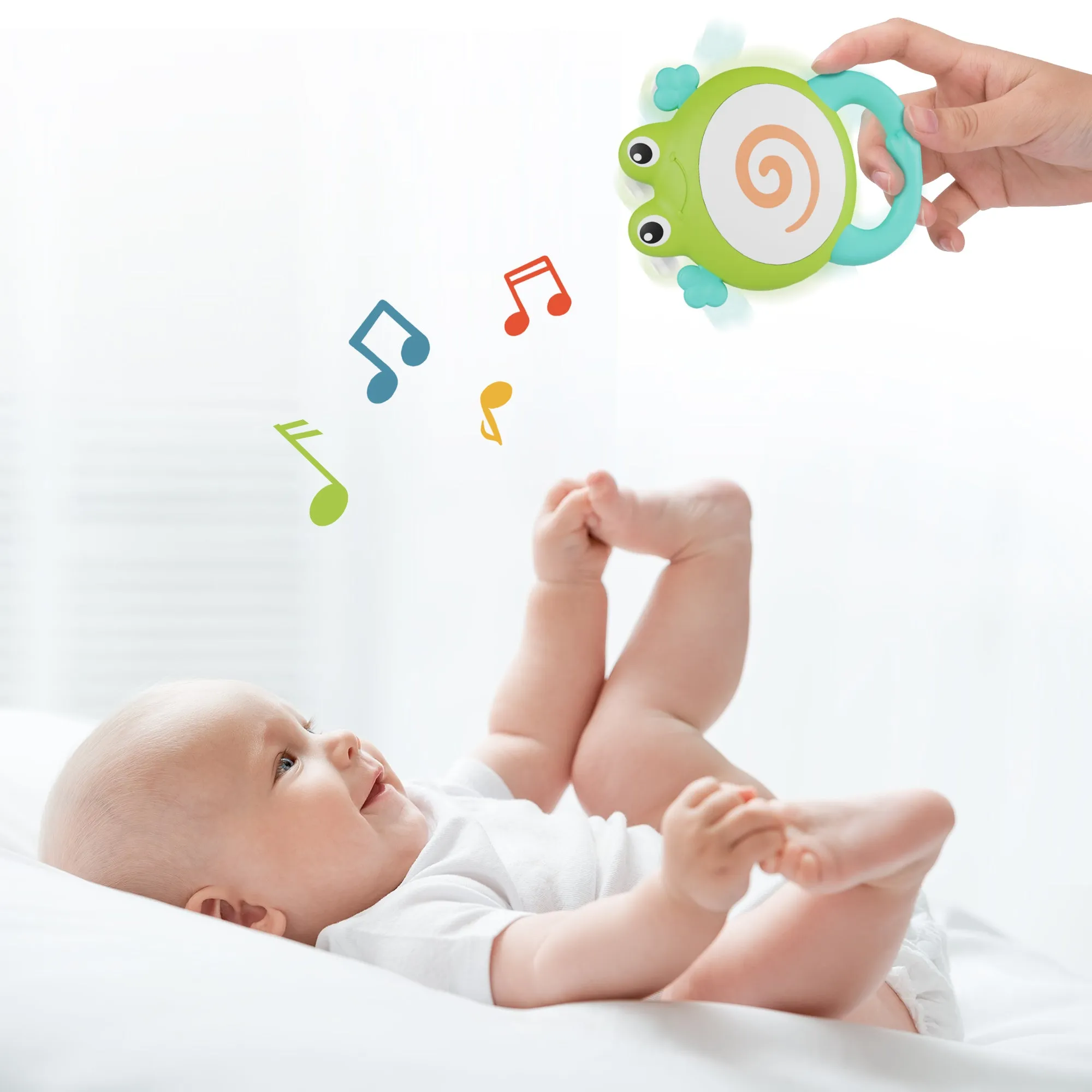 Baby Teething Rattle Toys