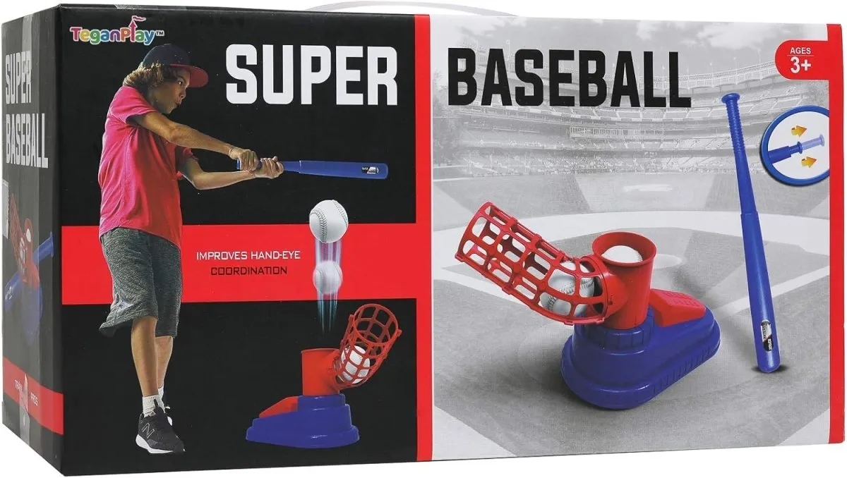 Baseball Pitching Machine Set