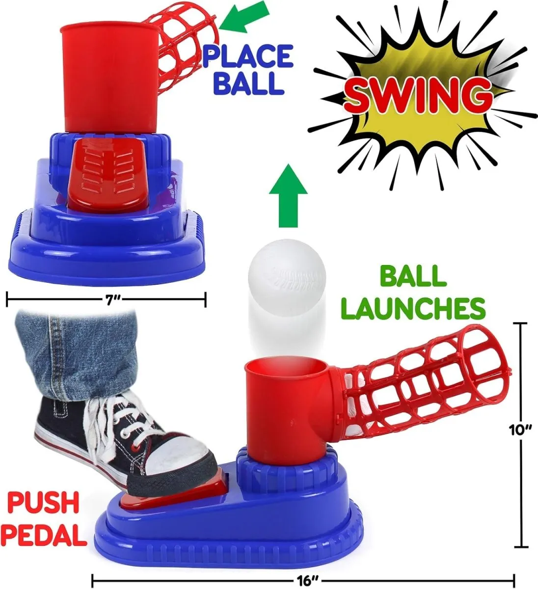 Baseball Pitching Machine Set