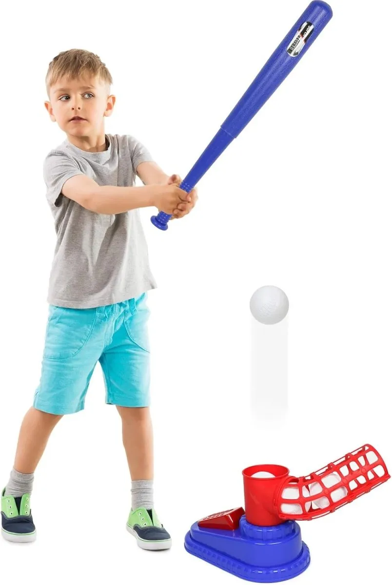 Baseball Pitching Machine Set