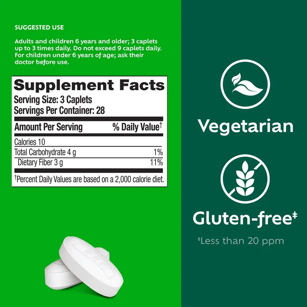 Benefiber Prebiotic Fiber Supplement 84 Caples