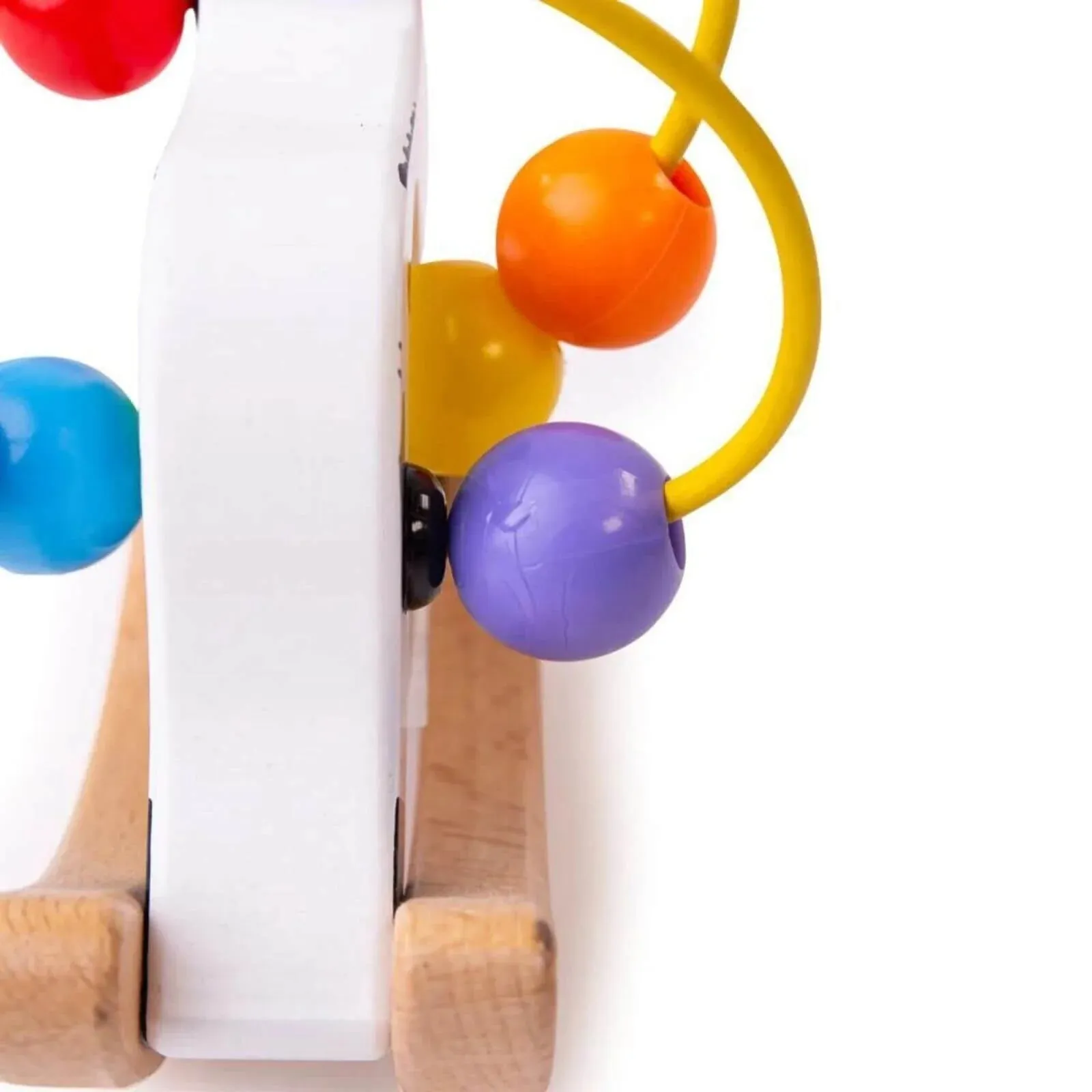 Bigjigs Toys - Rocking Bead Frame - Cow
