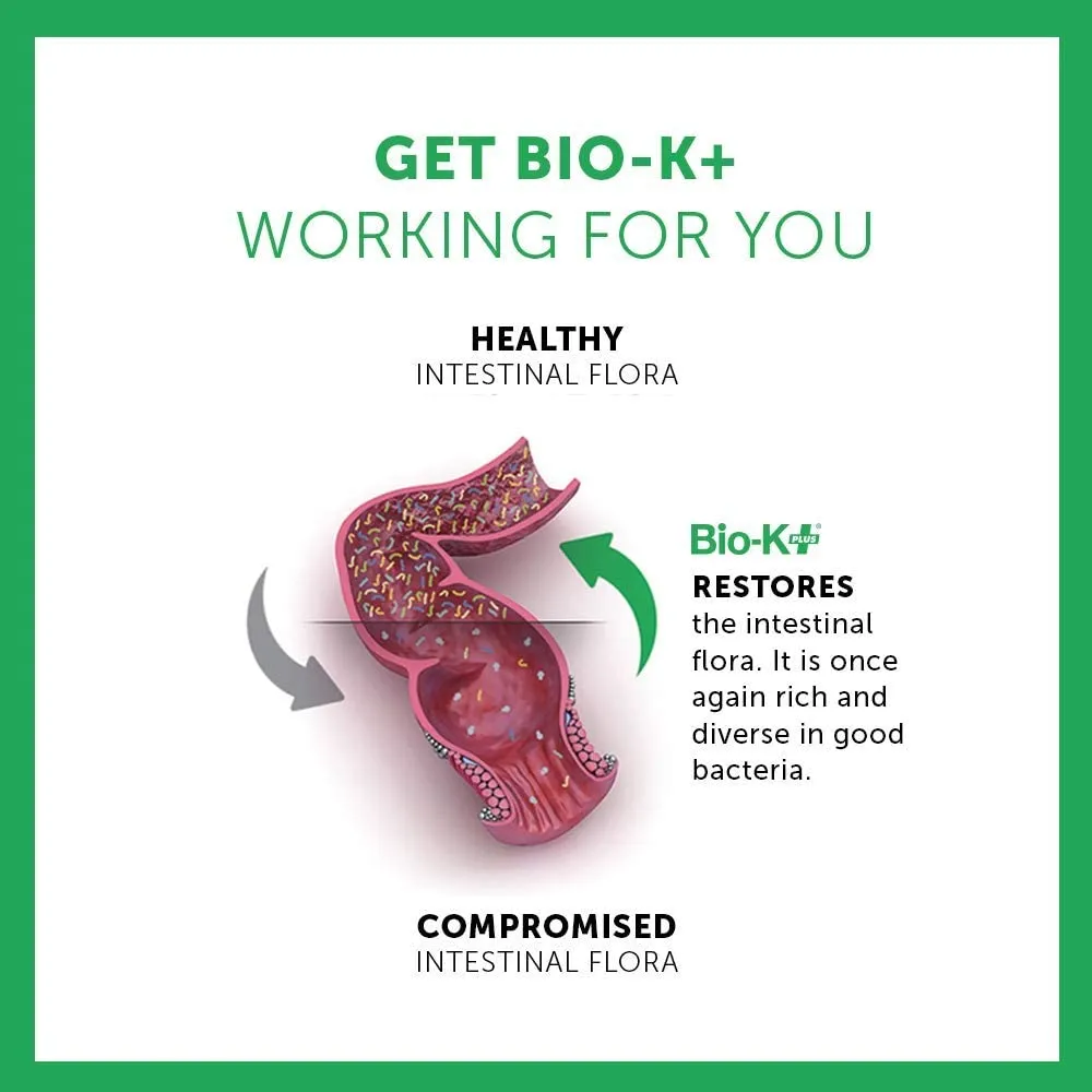 Bio-K , DailyCare  Probiotic 50 Billion Bacteria, 60 caps