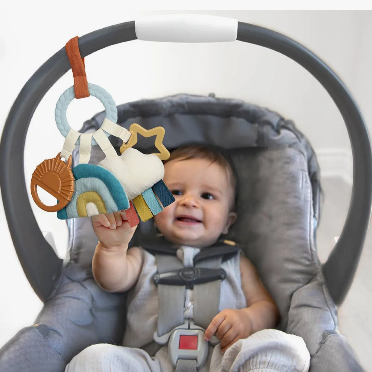 Bitzy Busy Ring™ Teething Activity Toy