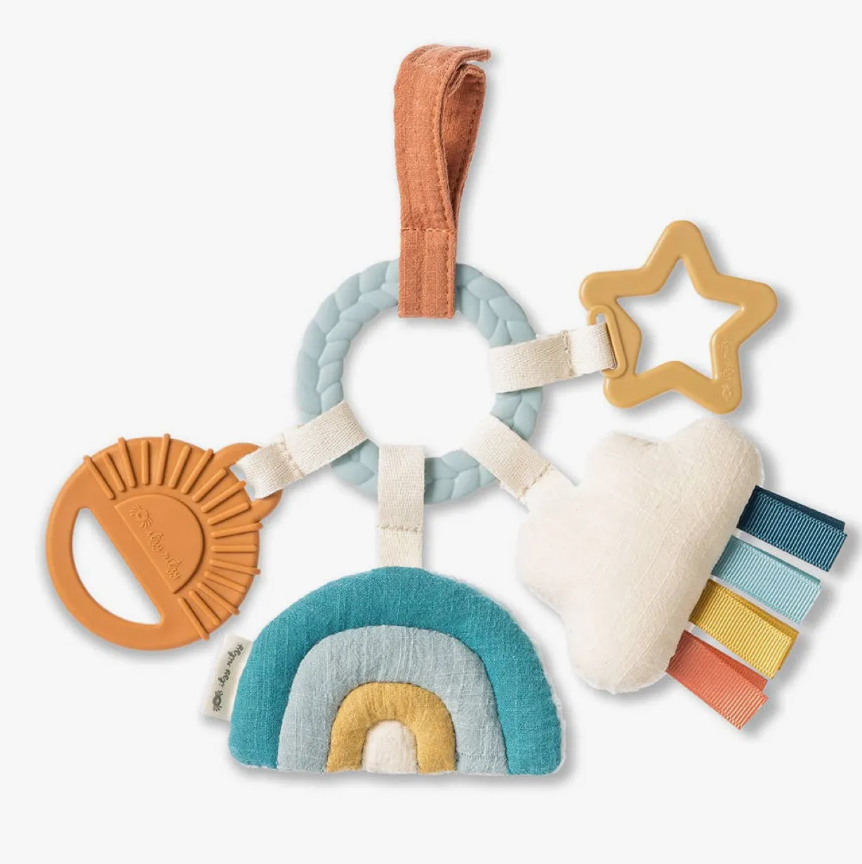 Bitzy Busy Ring™ Teething Activity Toy