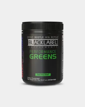 BLACKLABEL Supplements Performance Greens