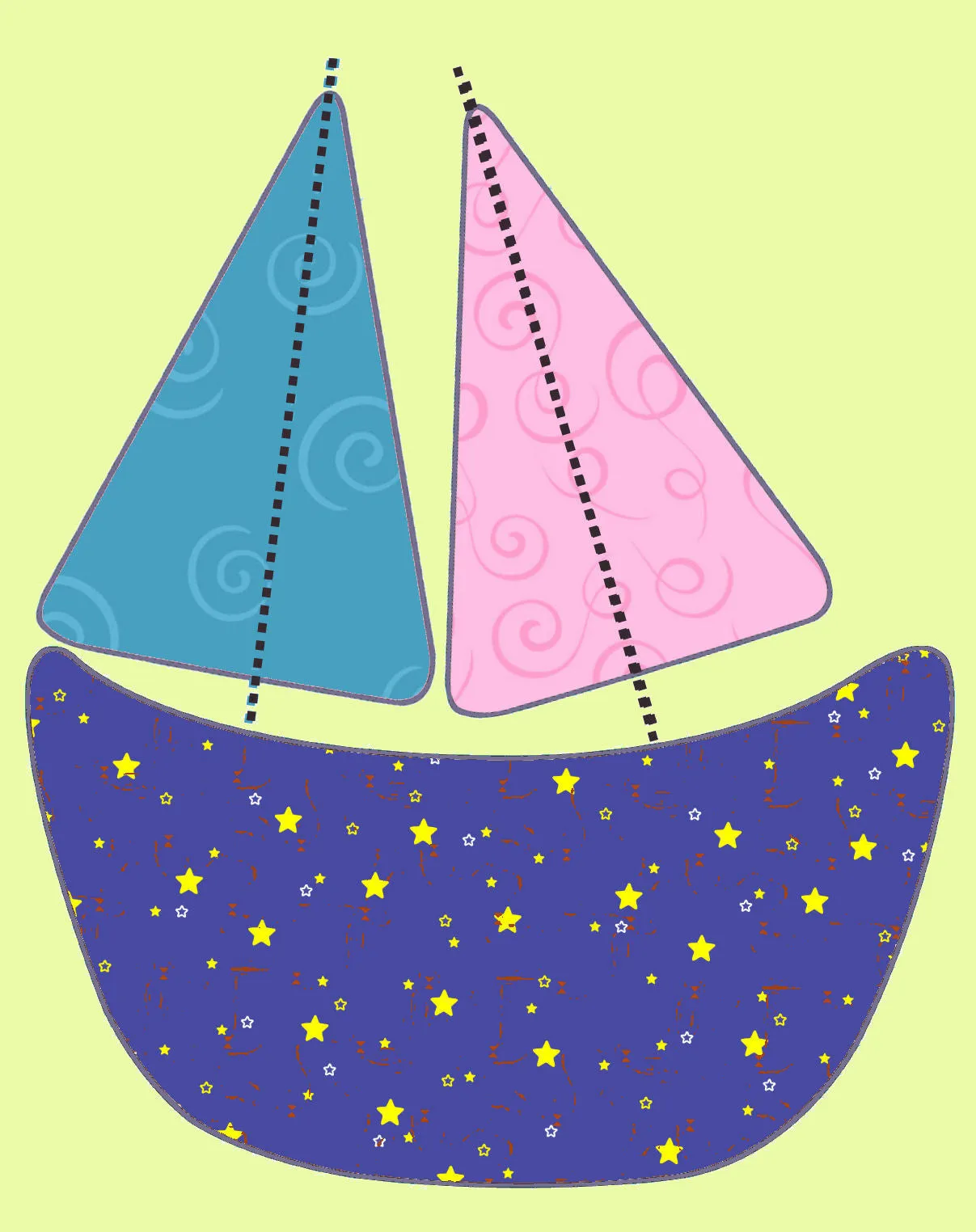 Boats On the Open Sea - 6401 - Mat included