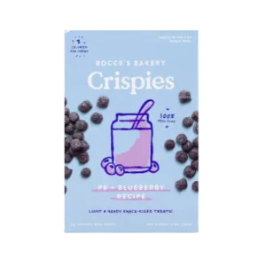 Bocce's Bakery Crispies Peanut Butter   Blueberry Dog Treats 10 oz