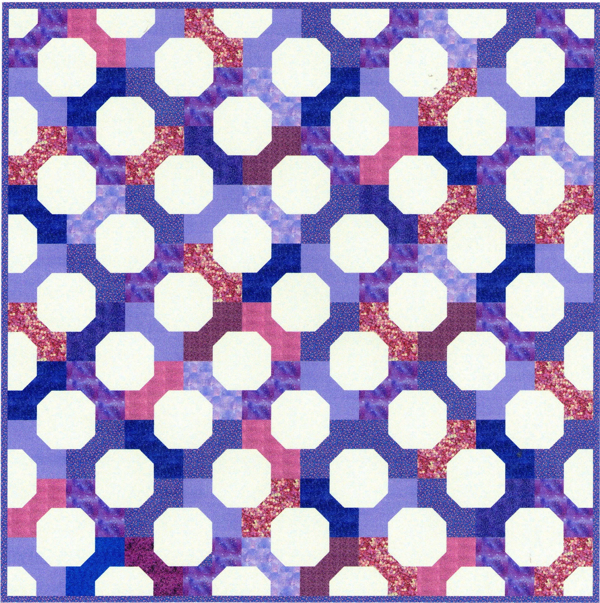 Bow Tie 8" finished block -  6024 - Mat Included