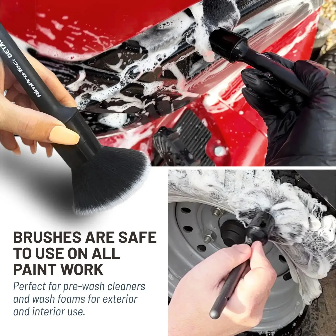 Car Detailing Brush Kit