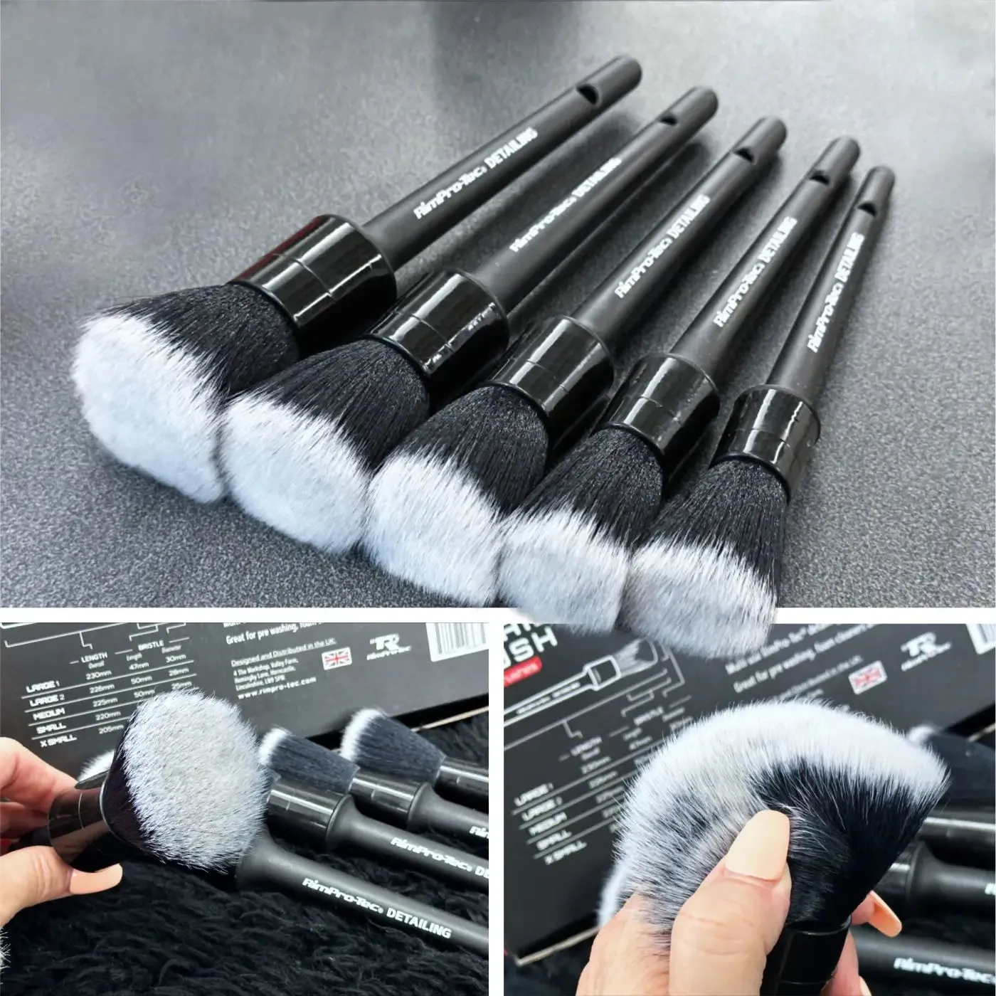 Car Detailing Brush Kit