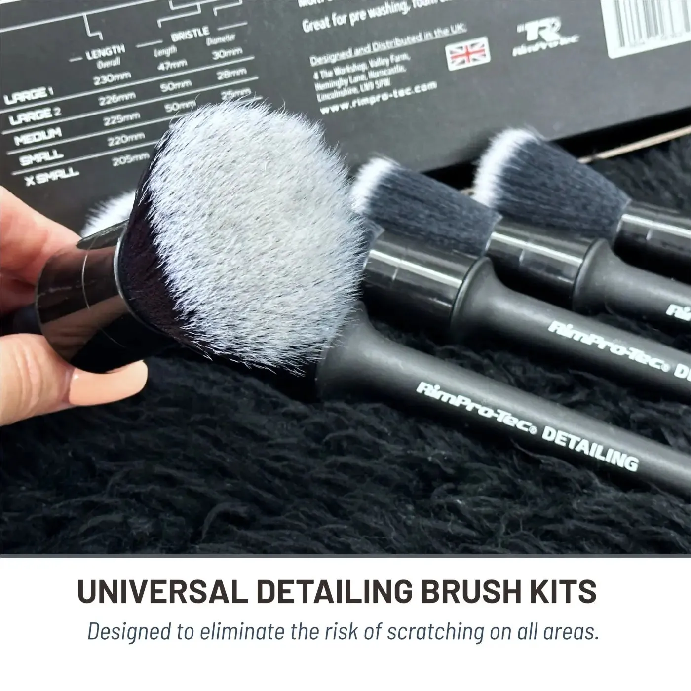 Car Detailing Brush Kit