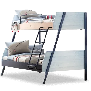 Cilek Trio Large Bunk Bed (90X200-120X200 Cm)