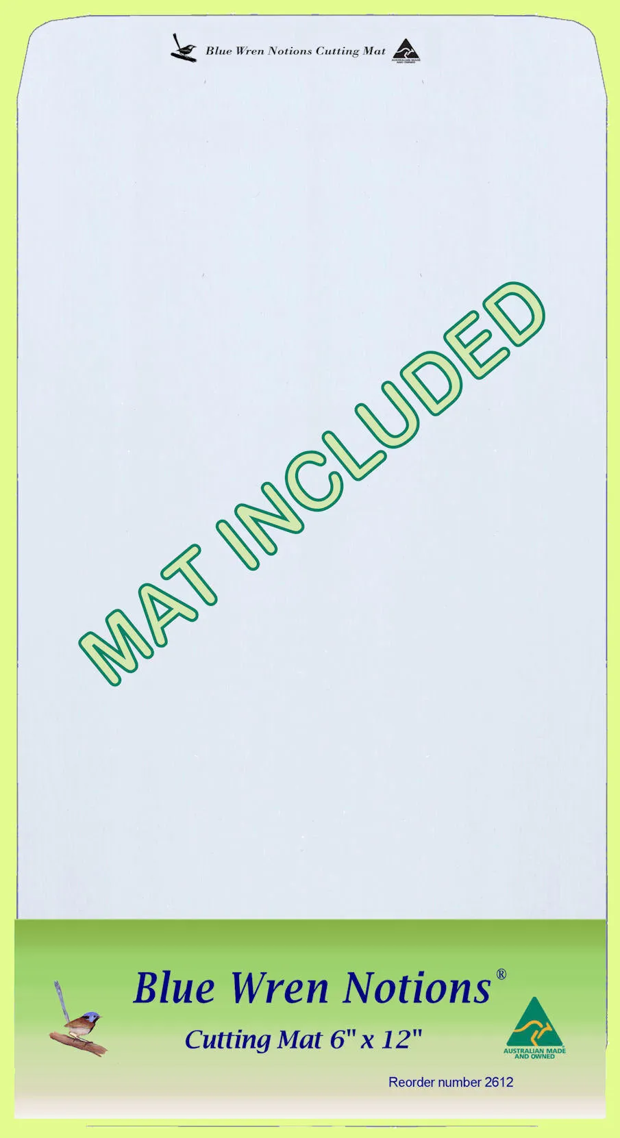 Circles 7/8" & 1 1/2"  - Multi x 12 each  - 6327 - includes cutting mat