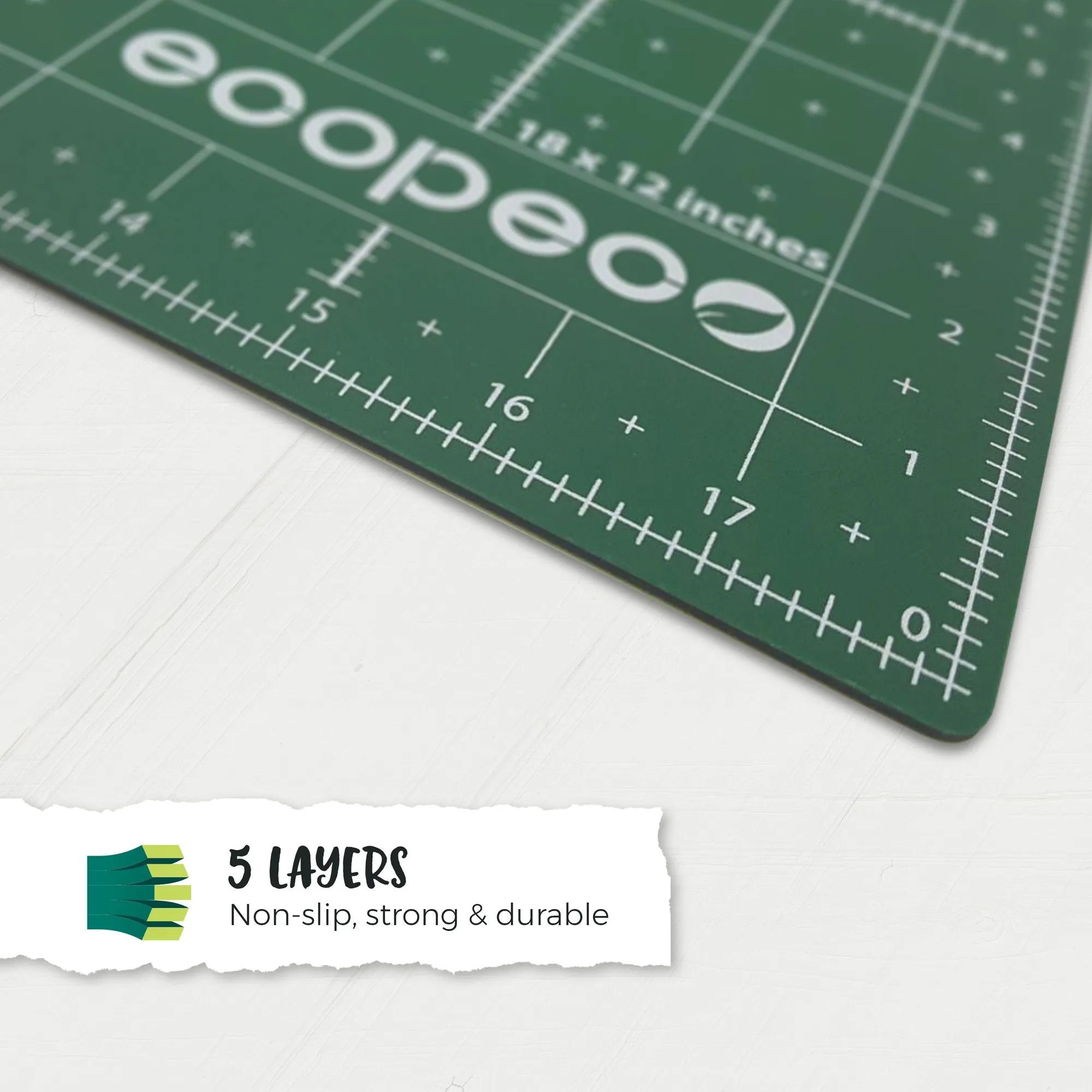 Ecopeco Reversible Cutting Mat - 12" x 18"