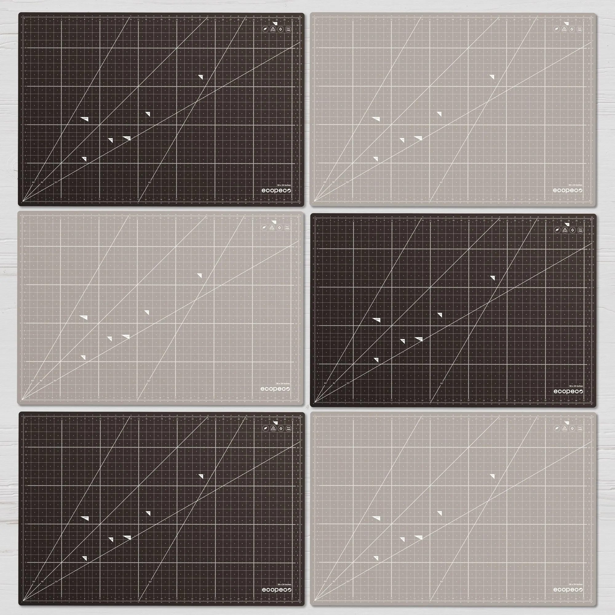 Ecopeco Reversible Cutting Mat - 24" x  36"