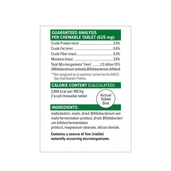 EuroPharma (Terry Naturally) Probiotic Daily 60 Chewable Tablets
