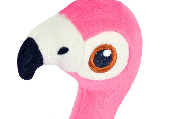 Fetching Flock Squeaky Plush Dog toys