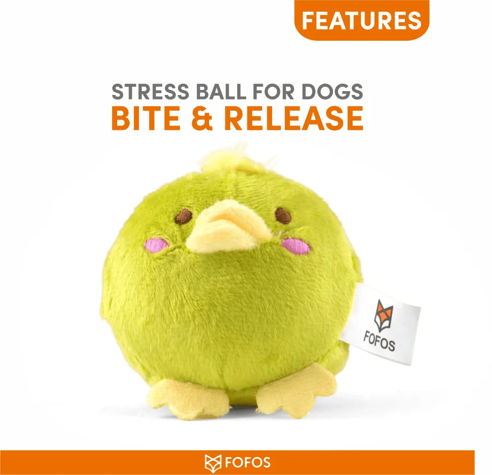 Fofos Slow Rising Animal Toy Set for Dogs (Green)