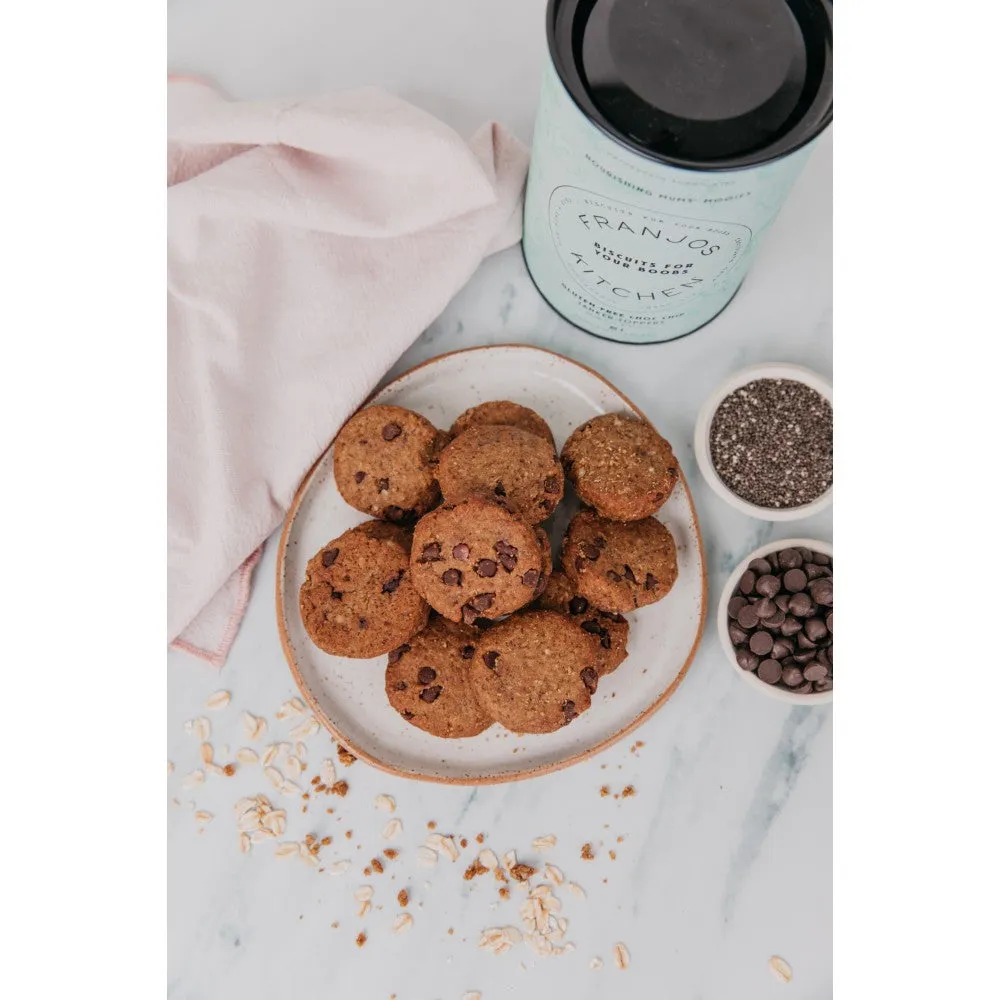 Franjos Kitchen Gluten Free Tanker Topper Lactation Biscuits - Choc Chip