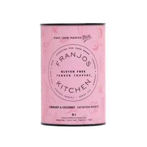 Franjos Kitchen Gluten Free Tanker Topper Lactation Biscuits - Currant and Coconut