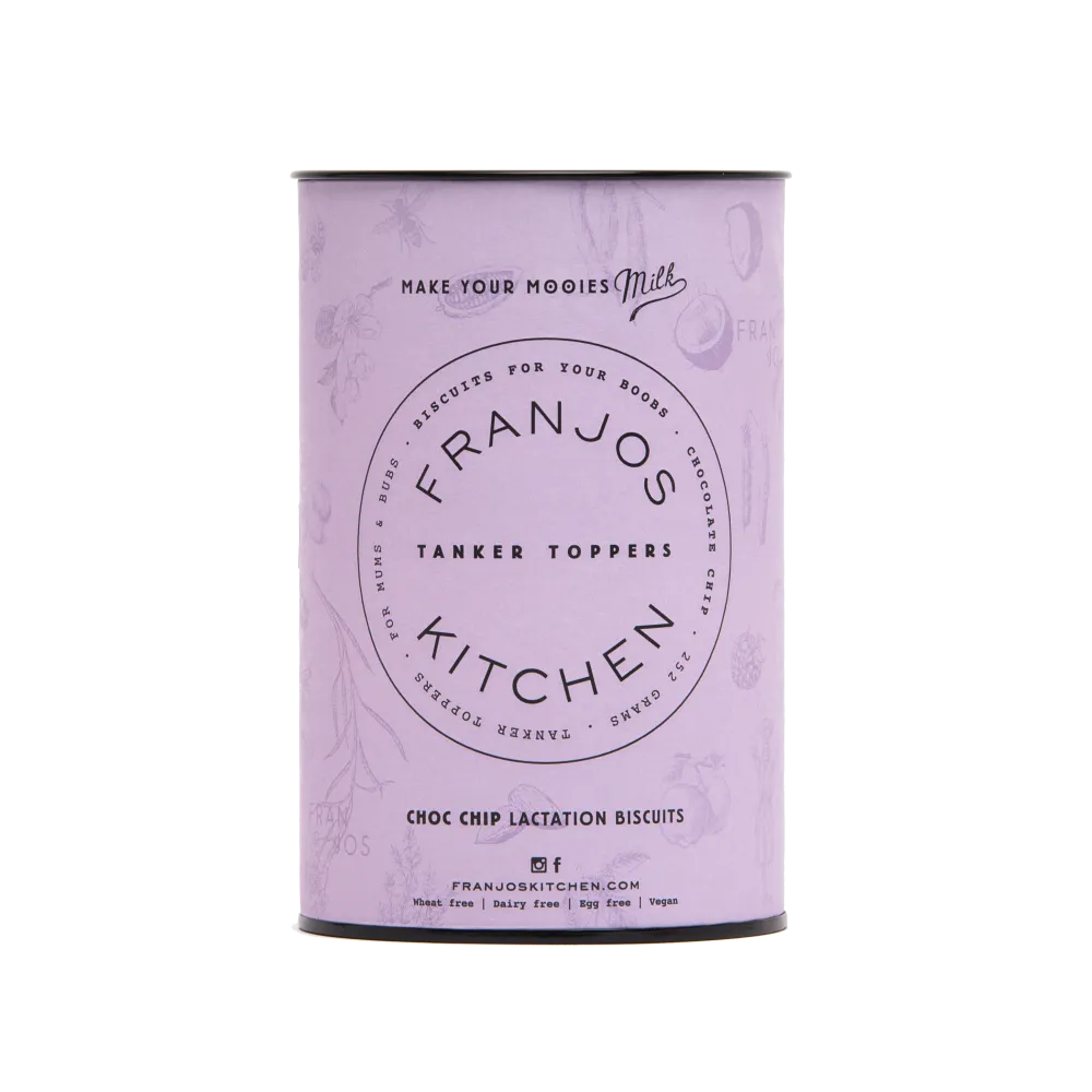 Franjos Kitchen Tanker Topper Lactation Biscuits - Choc Chip