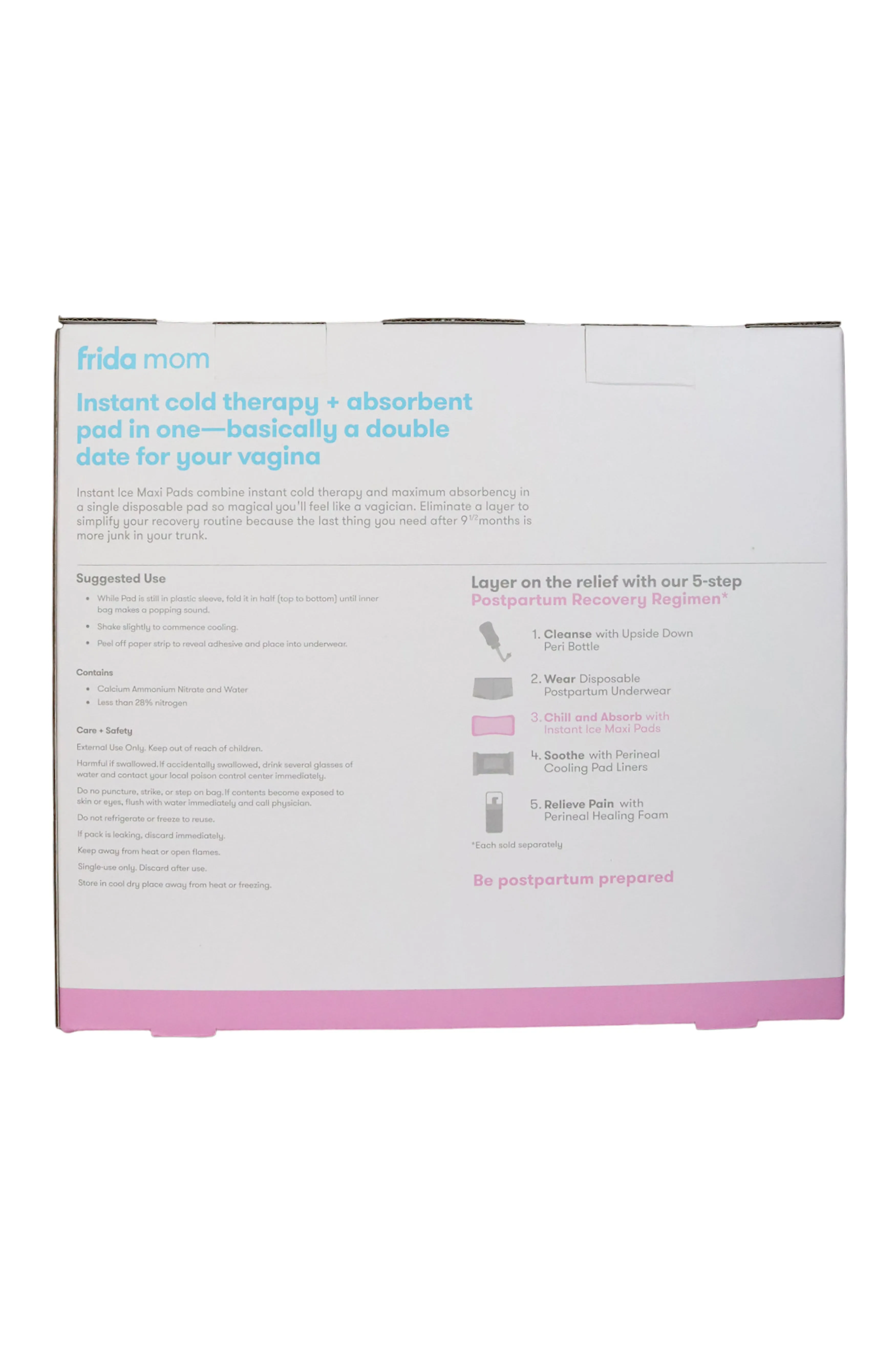Frida Mom Instant Ice Maxi Pads - 8 Count - Original
