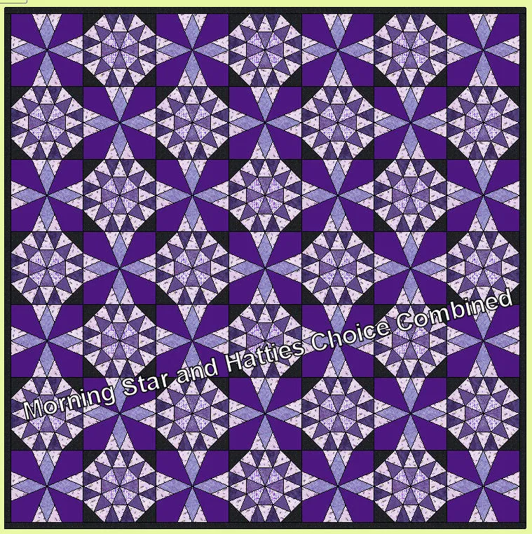 Hattie's Choice - 6367 - makes an 8" finished block - Pattern and mat included