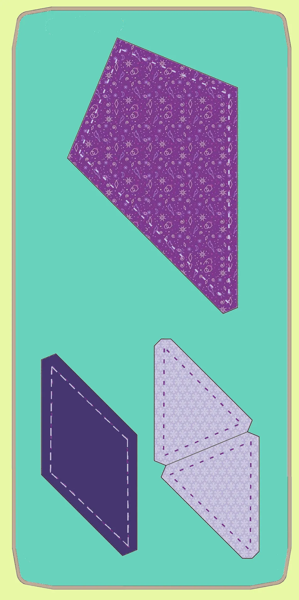 Hattie's Choice - 6367 - makes an 8" finished block - Pattern and mat included