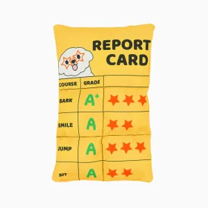 HugSmart Pooch Academy Report Card Dog Toy