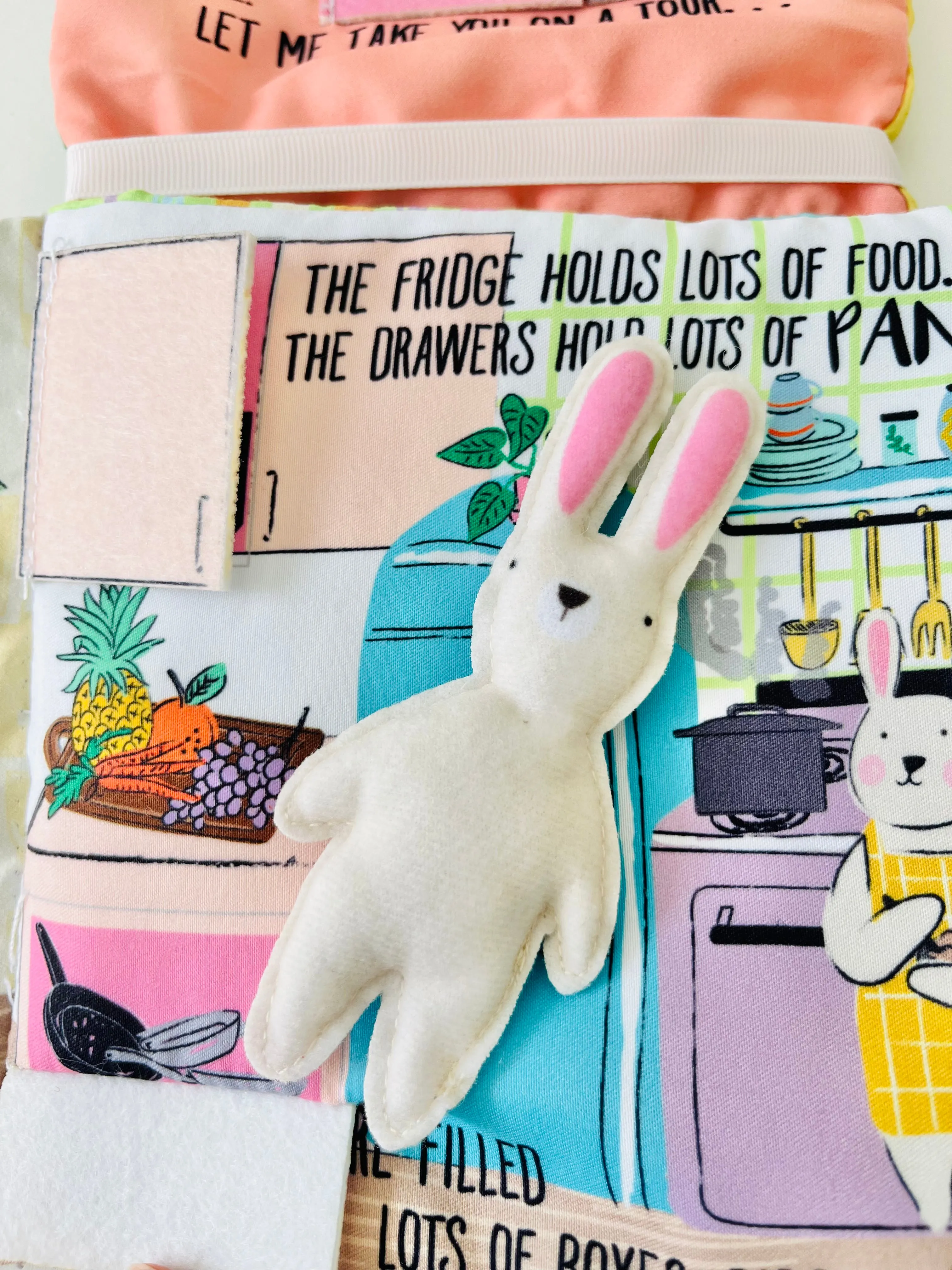 Interactive Cloth Book - Lift-the-Flap