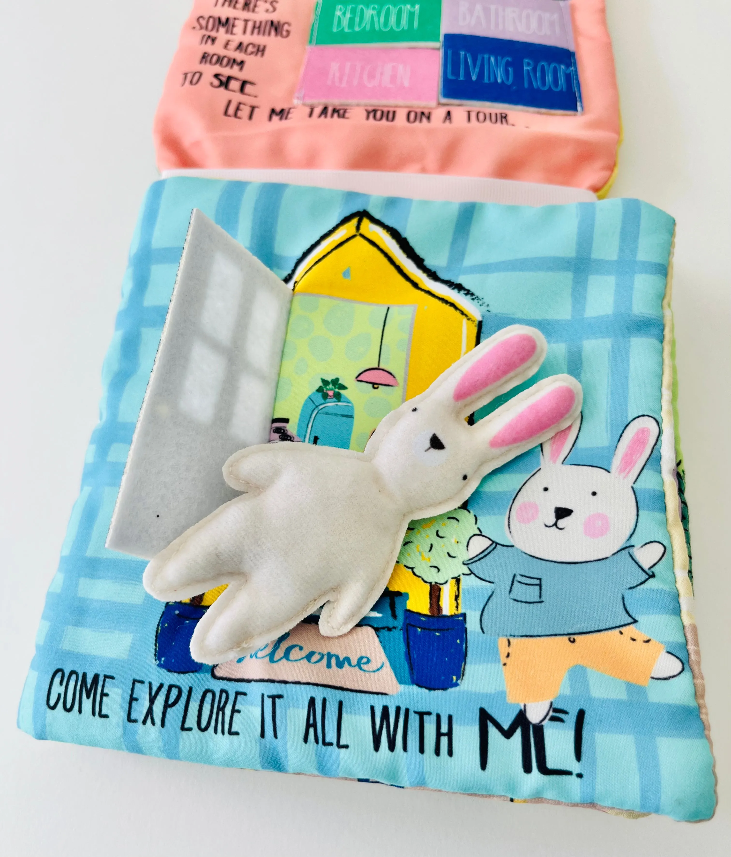 Interactive Cloth Book - Lift-the-Flap