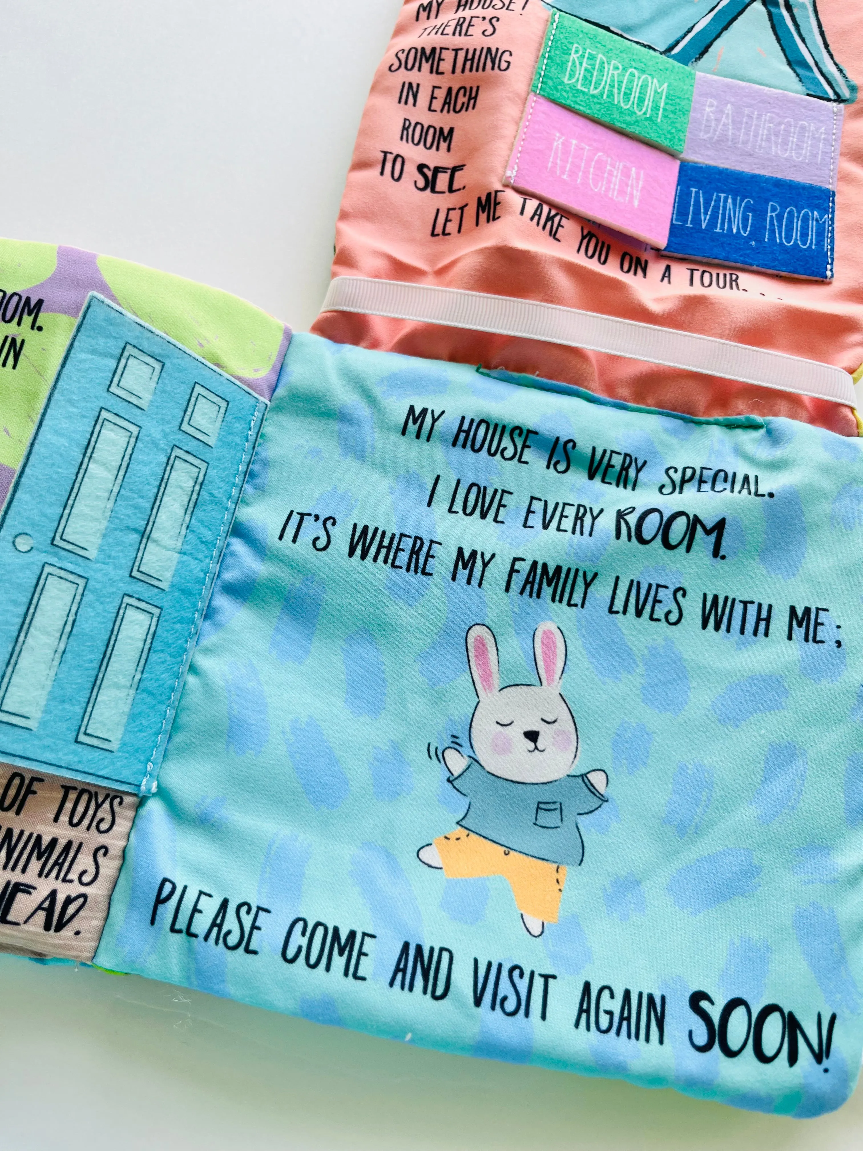 Interactive Cloth Book - Lift-the-Flap