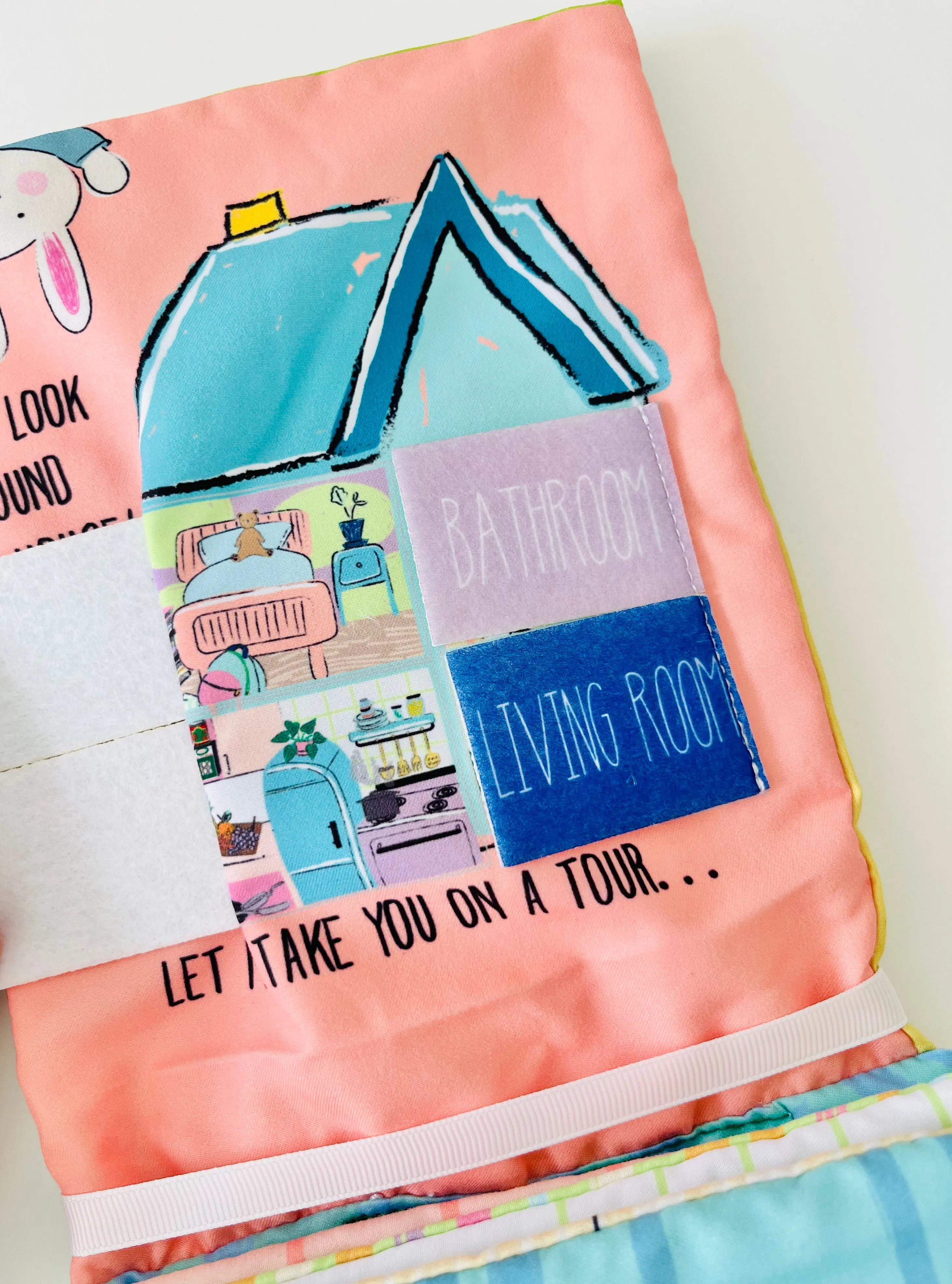 Interactive Cloth Book - Lift-the-Flap