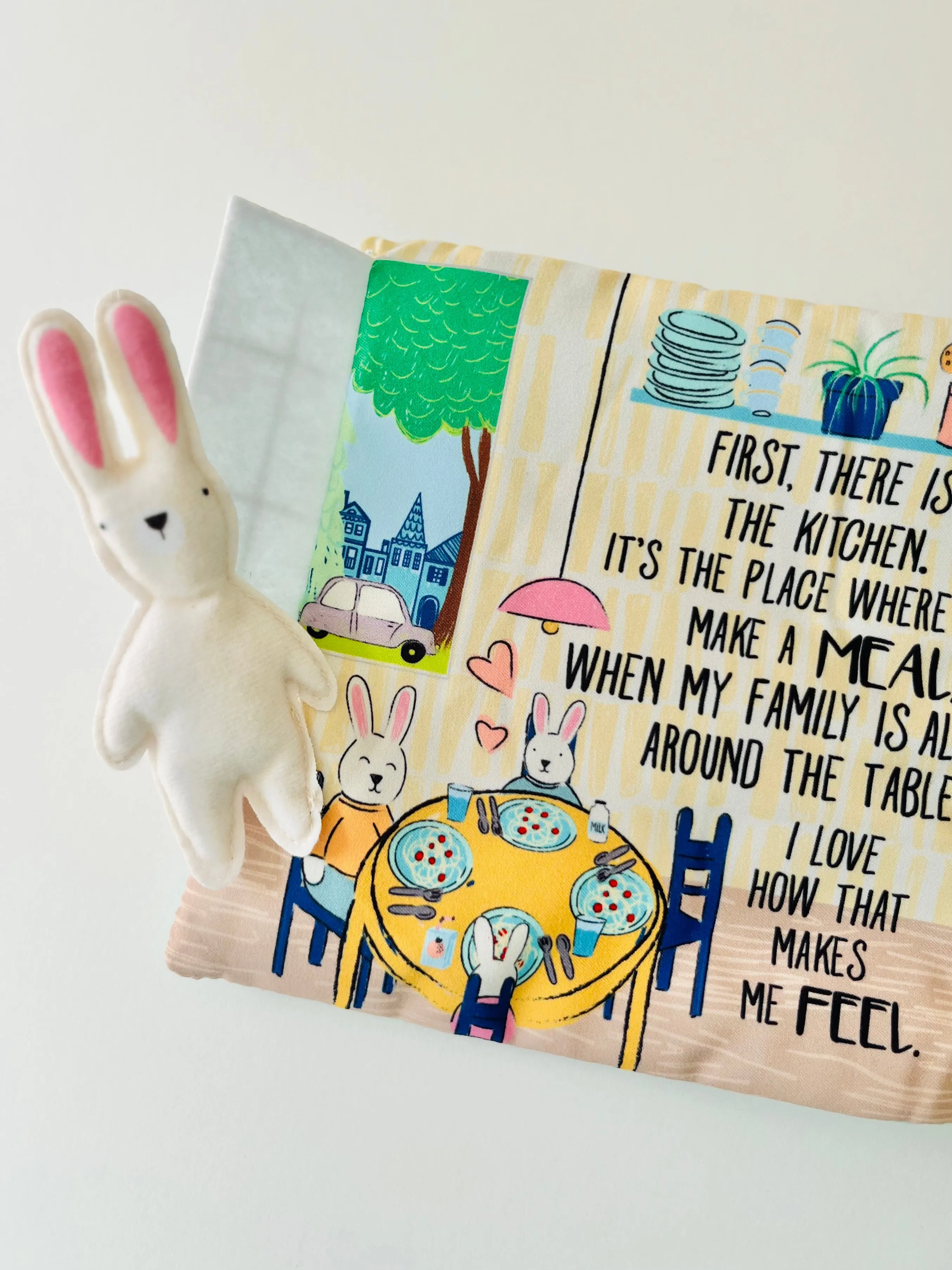 Interactive Cloth Book - Lift-the-Flap