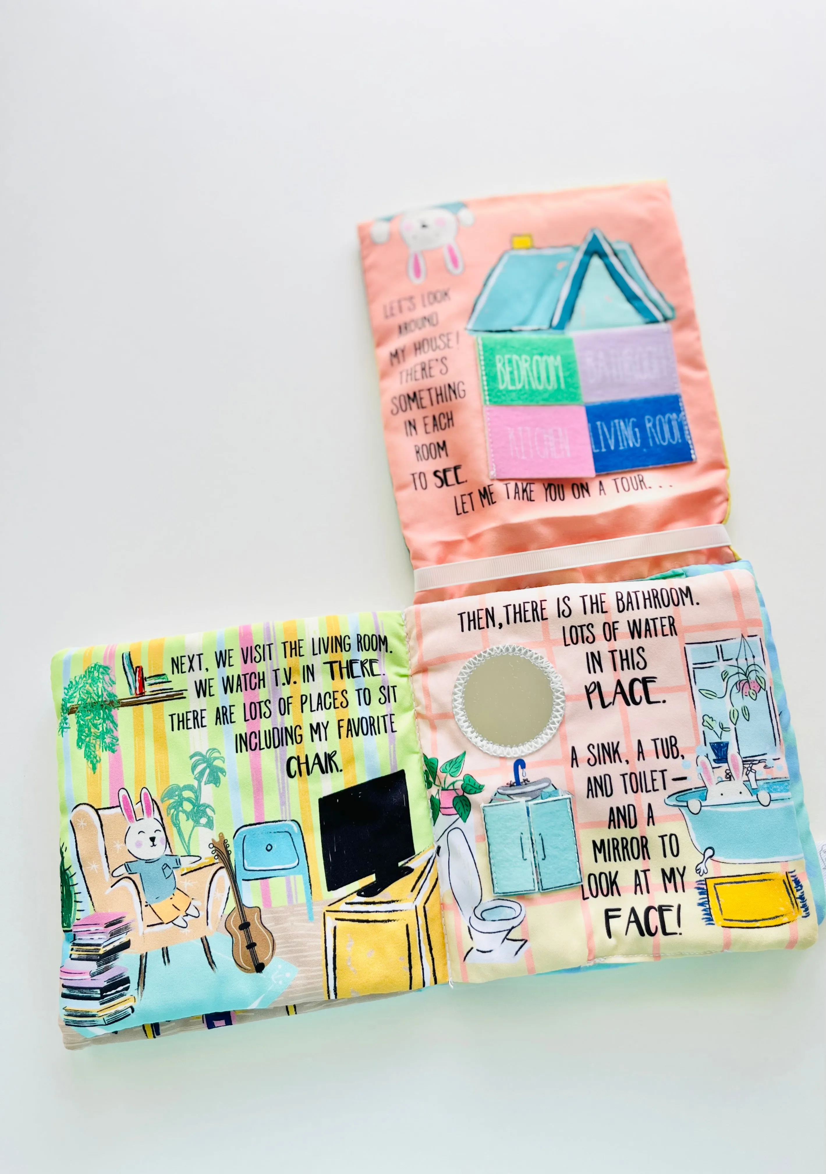 Interactive Cloth Book - Lift-the-Flap