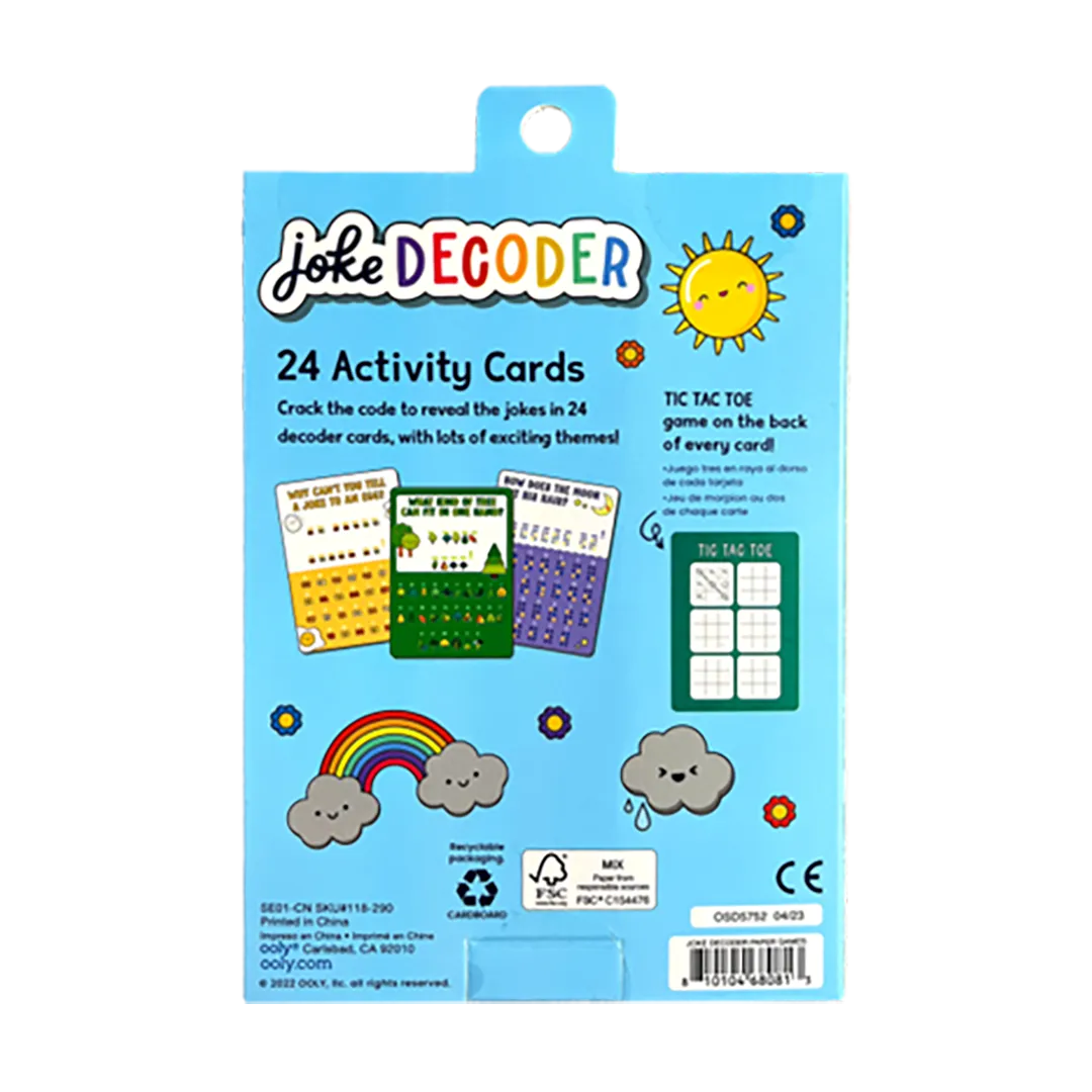 Joke Decoder Activity Cards