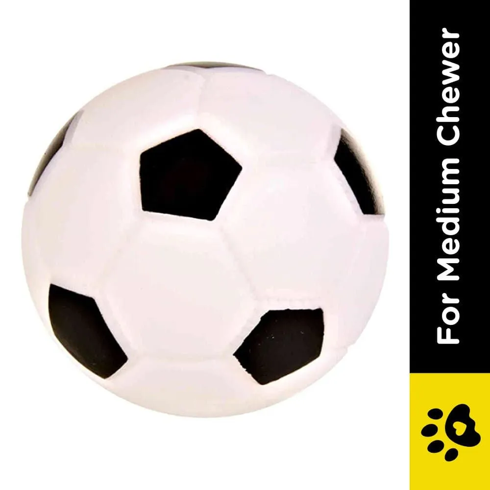 Kiki N Pooch Squeaky Football Toy for Dogs