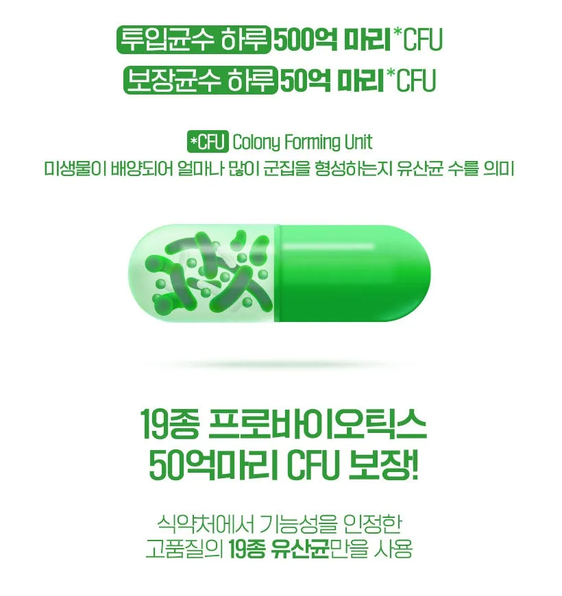 Kyung Hee REAL Microbiome Postbiotics 30 Capsules Sensitive Gut Health Supplements Zinc Immunity