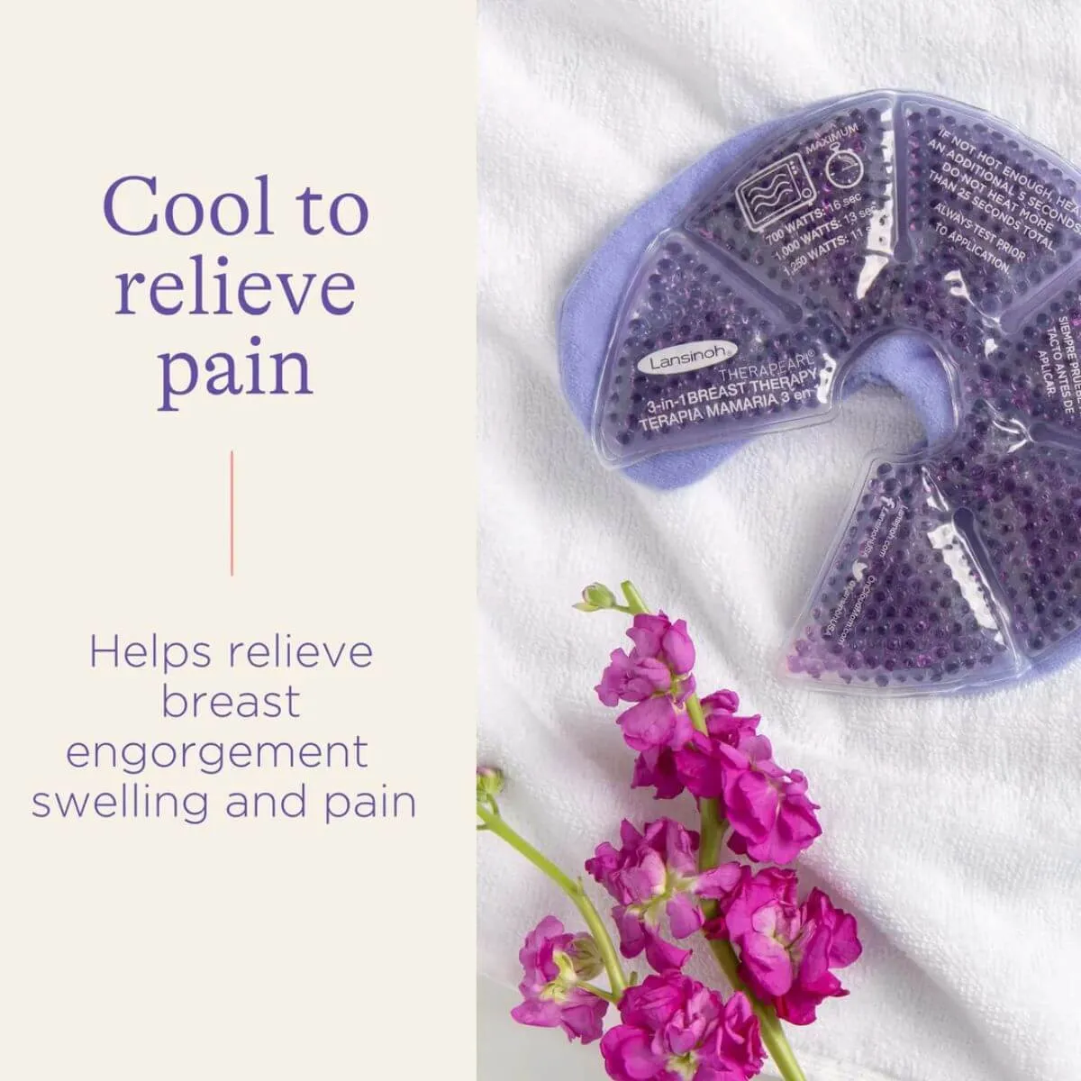 Lansinoh Thera°Pearl™ 3-in-1 Breast Therapy Pads