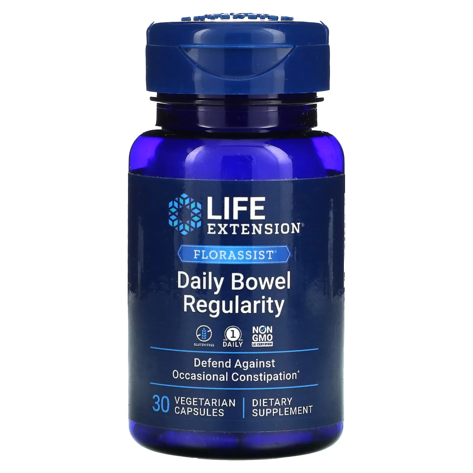 Life Extension Dietary Supplement for Gut Health 30 vegetarian capsules