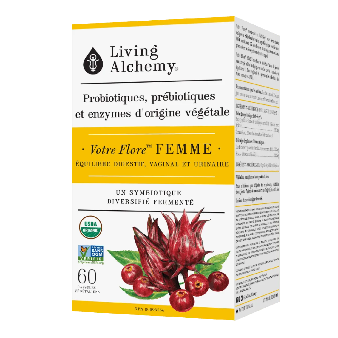 Living alchemy - your flora probiotic woman - 60 caps