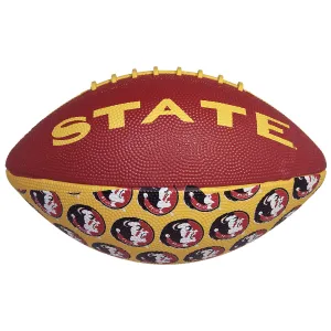 Logo Brands Vault Seminole Logo Design Mini Rubber Football