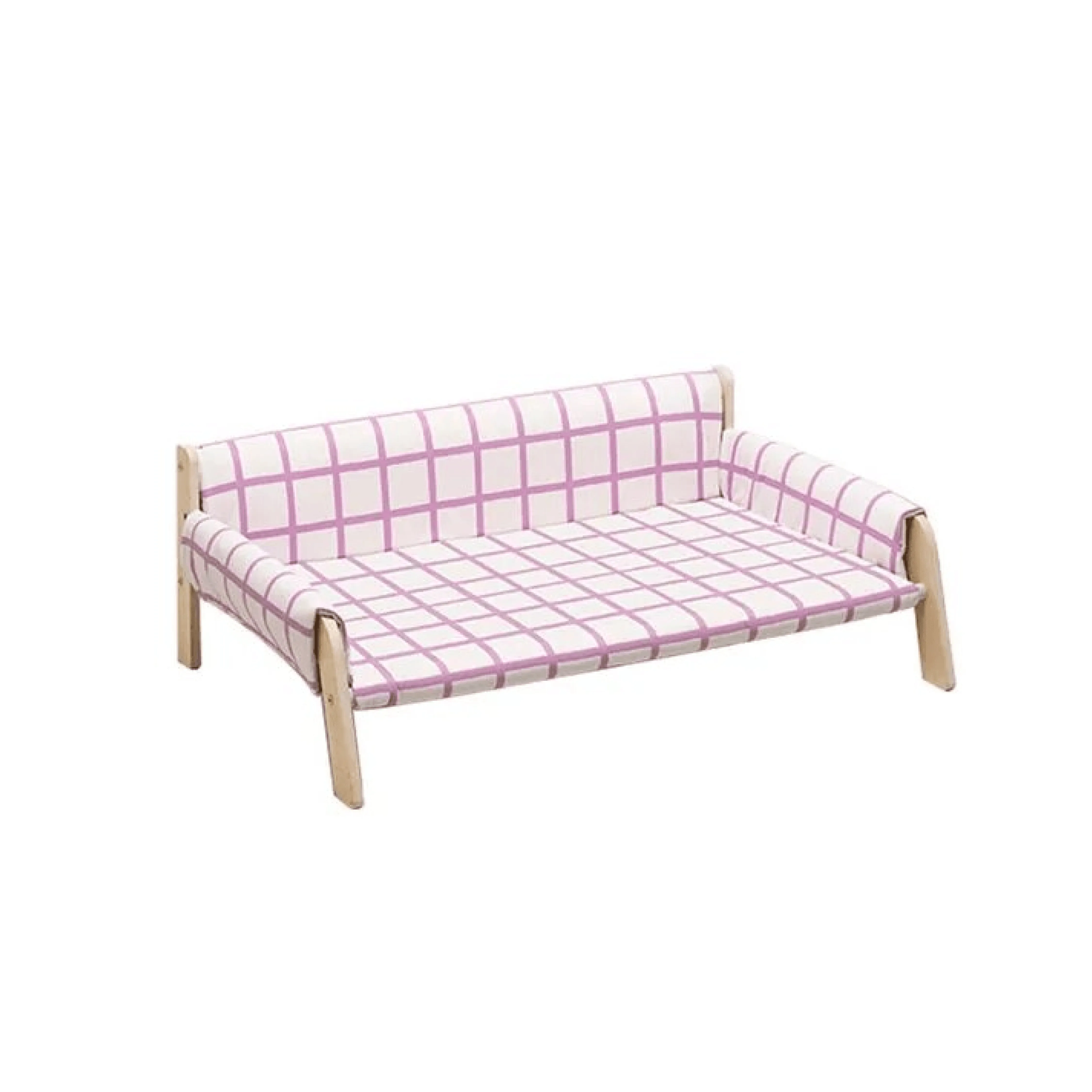 Mewoo - Checkered Pet Sun Lounger