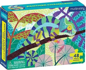 Mini 48 Piece Puzzle | Panther Chameleon | Mudpuppy